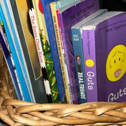 Basket Of Children’s Books 