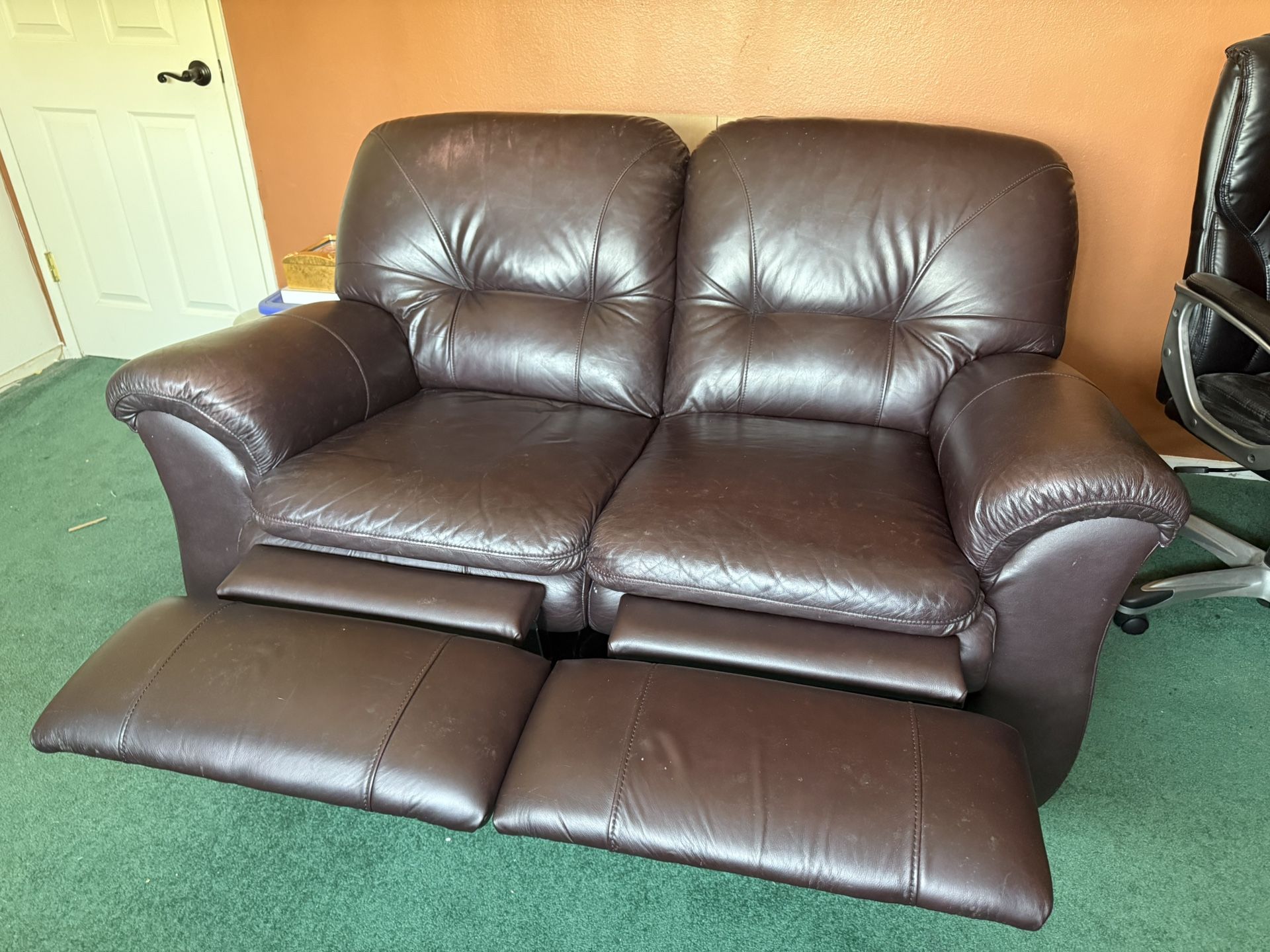 Leather Couch