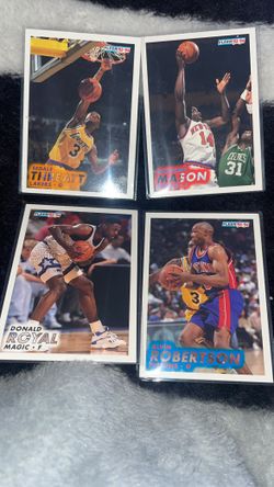 Fleer 93-94 Basketball Cards (Slide Through)