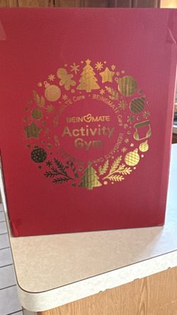 Beingmate Christmas-themed baby activity gym
