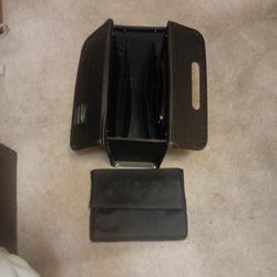 Extra Size Brief Case & Pouch (Leather)