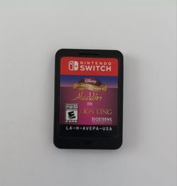 Aladdin and The Lion King Switch Game