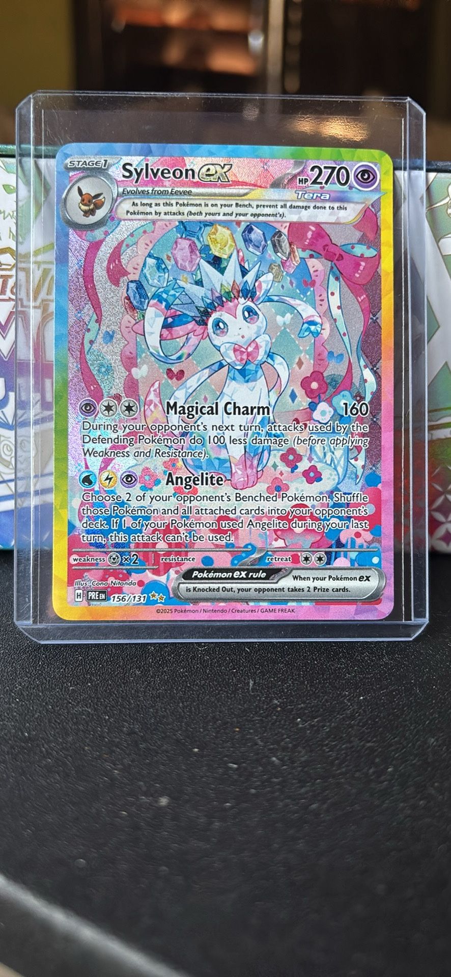 Sylveon Ex Prismatic Evolutions SIR