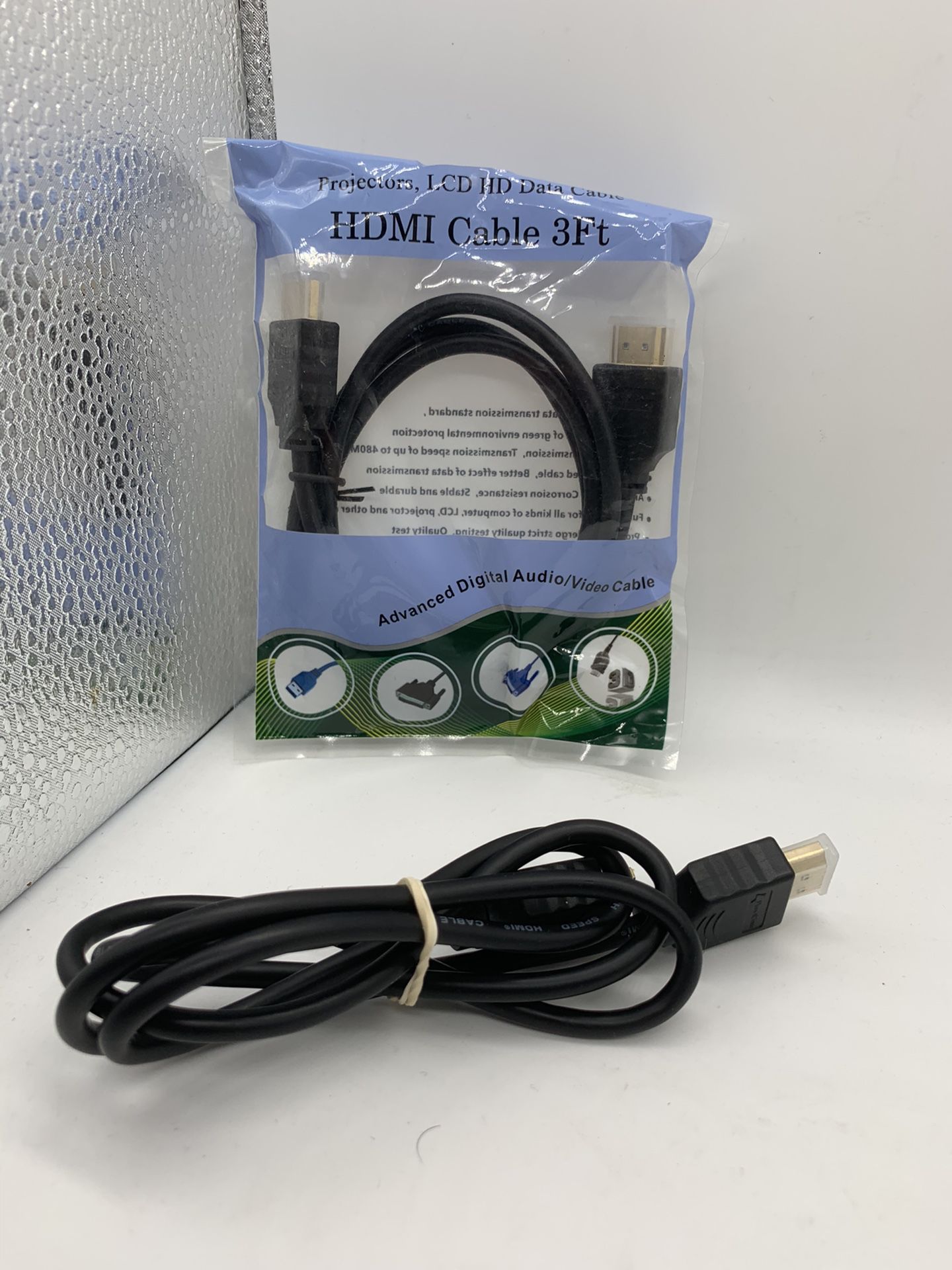 2 HDMI cable 3 ft new