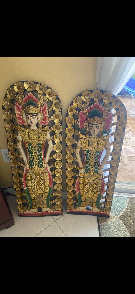 It's From India With Gold Lift Very Old And Still An Excellent Condition I'm Asking $250 For Both