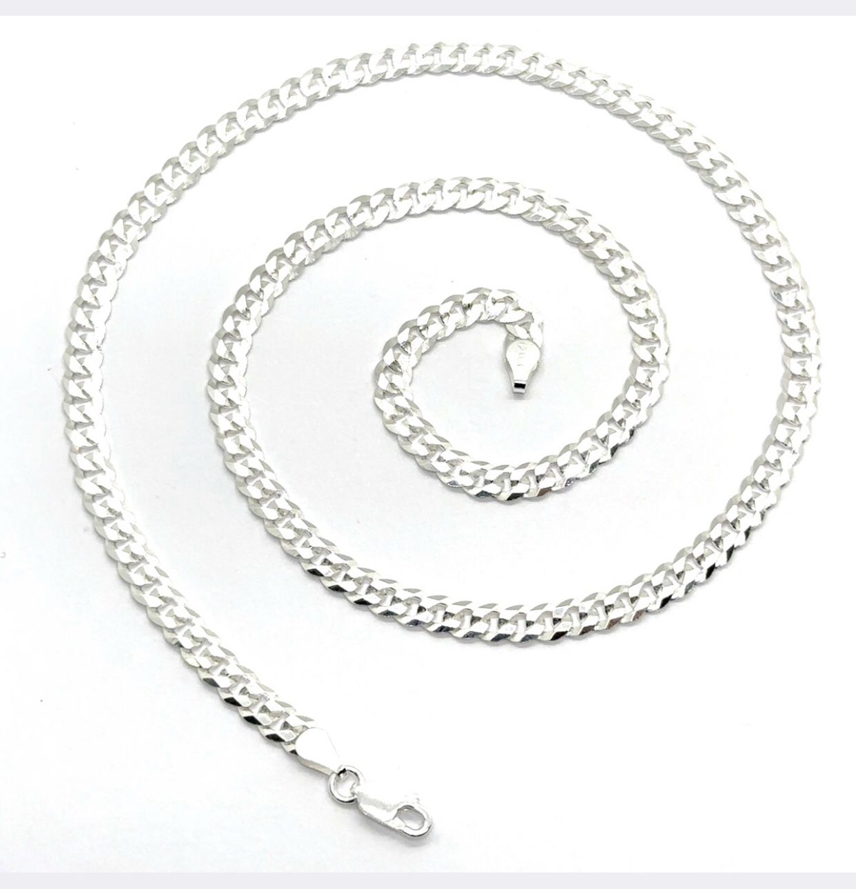 22” Curb Silver 925 Chain 18.2G EPJ031180