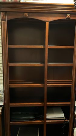 Two Costco Bookshelves With Lights