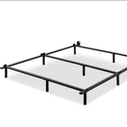 Zinus Paige Compack Adjustable Bed Frame – Twin / Full / Queen – Heavy Duty Steel