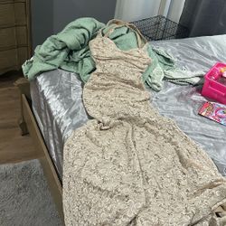 Mermaid dress with some sequence 