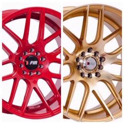 F1R 18” wheel 5x120 5x114 5x120 (only 50 down payment/ no credit check