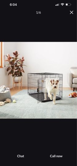 Crate open and used