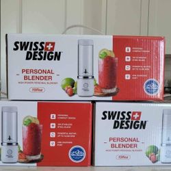 Swiss design personal blender