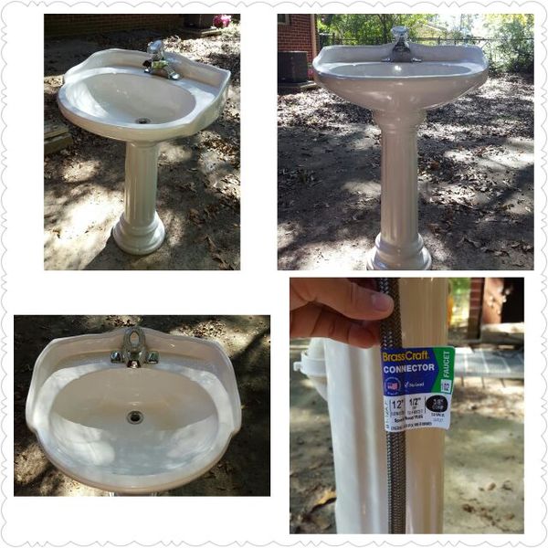 Ferrum White Pedestal Sink For In Kennesaw Ga Offerup