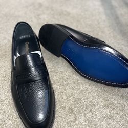 Roman Walk Black Leather Shoe By GentlemanBN