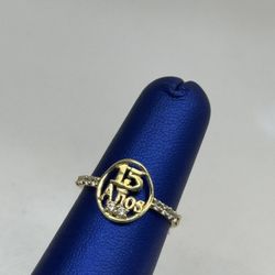 14kt 15 Años Ring 