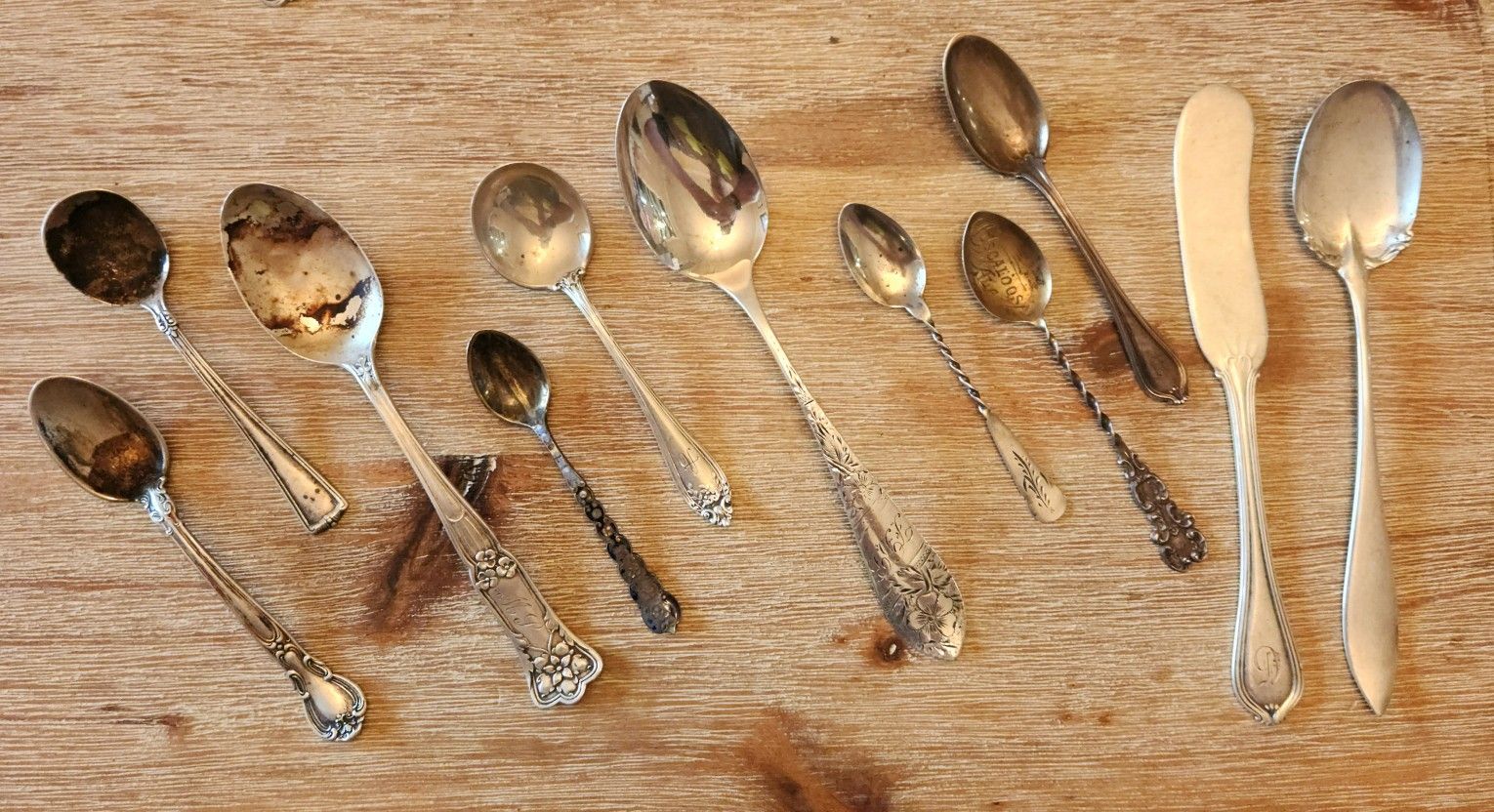 Sterling Silver Spoon...20$Each Or All 130$