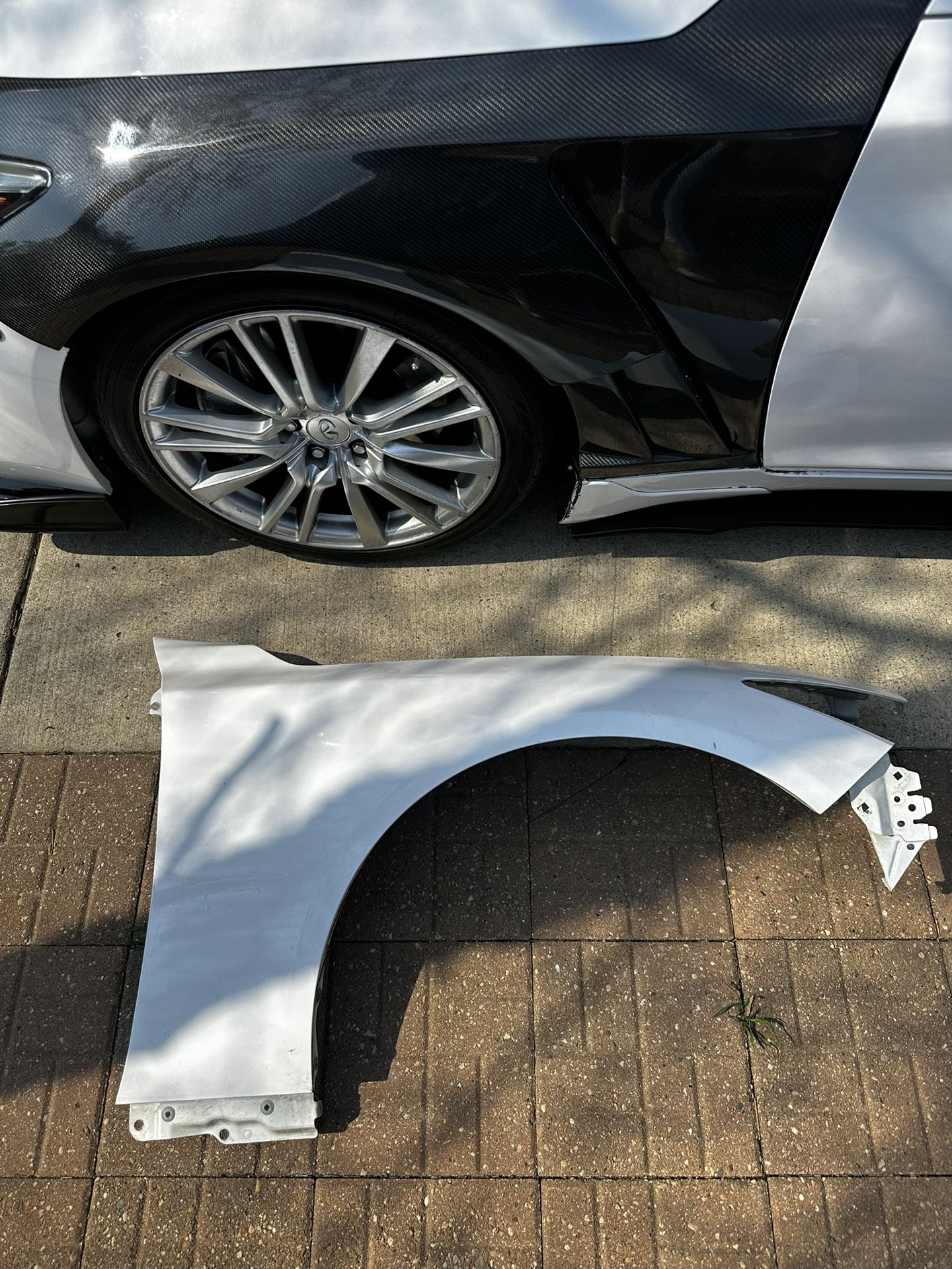 Q50 Passenger Fender