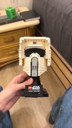Lego Star Wars scout trooper head