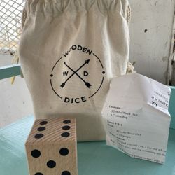 Wooden Dice