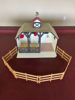 Play Horse Barn + fence