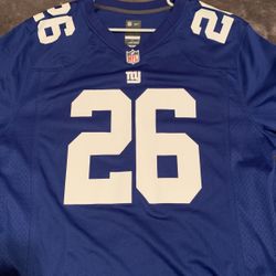 New York Giants Saquon Barkley jersey XL Nike
