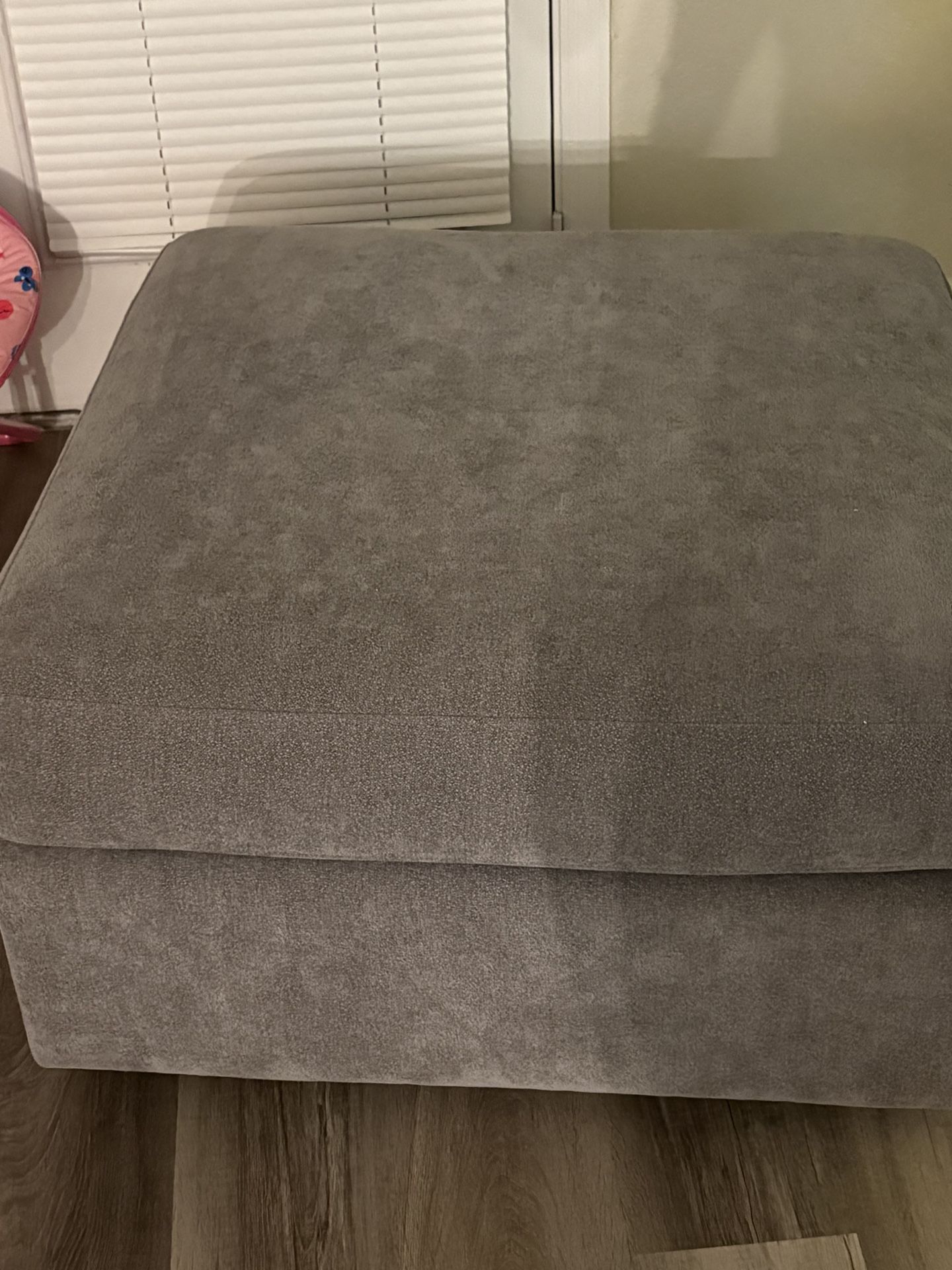 Gray Ottoman