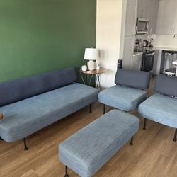 🔥 Modern West Elm Modular Sofa Set – MUST GO! 🔥