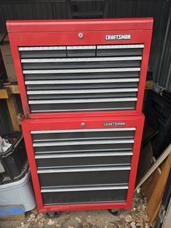 CRAFTSMAN Tool Box On Wheels W/ Keys