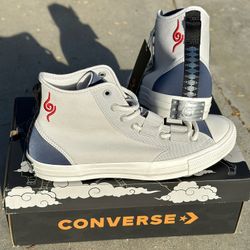 Converse Naruto x Chuck Taylor All Star High Kakashi – Multiple Sizes 5.5,7,8,11