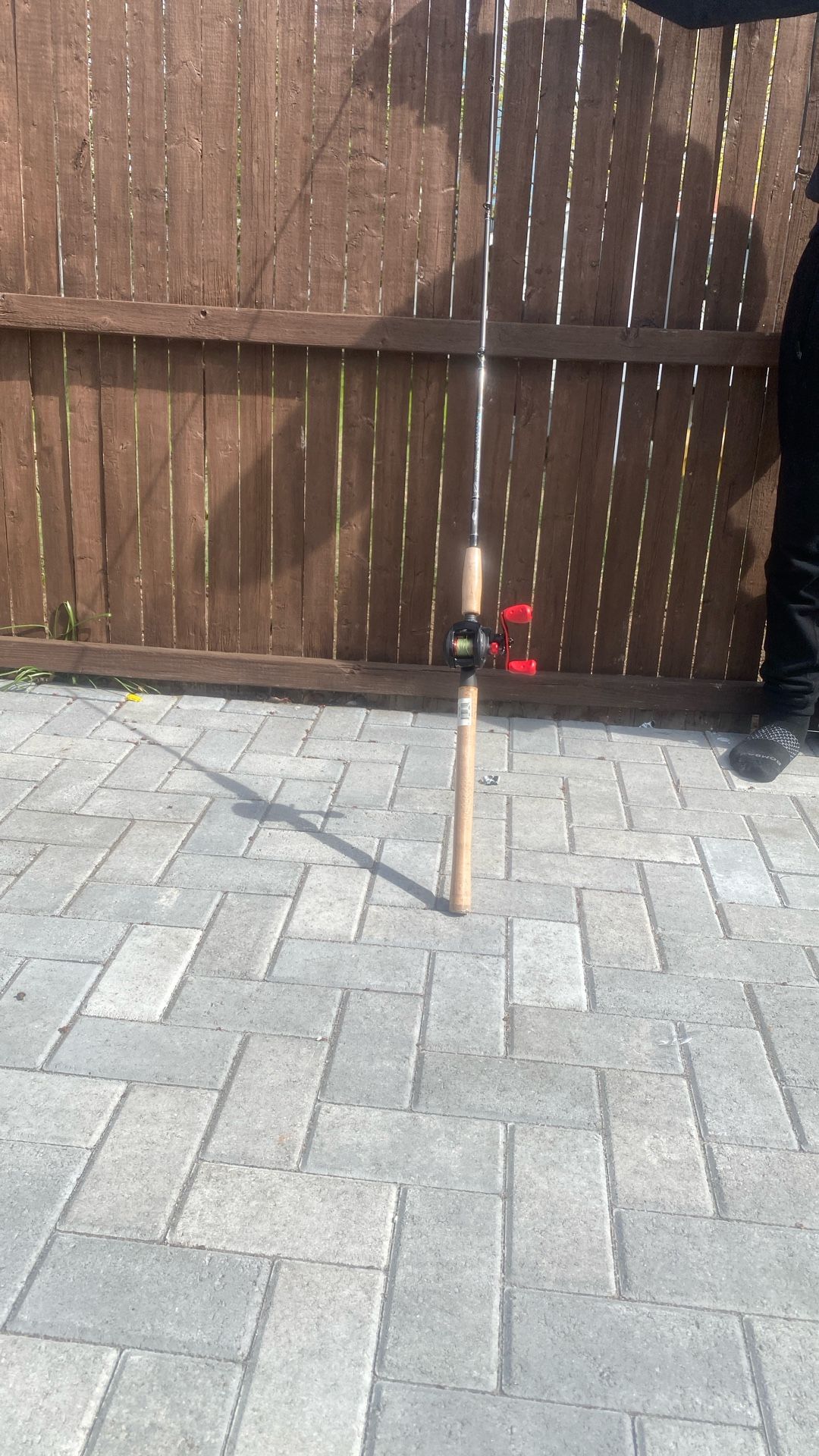 Baitcaster With Line Rod Combo