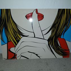 SSSSSHHHH by Deborah Azzopardi Ikea Pop Art Print 28 x 19