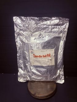 TriCon ChemBio Suit Pak Size 2XL, Level "C" w/Tychem F Suit, Gloves, & Boots