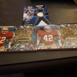 Matthew Stafford X And O Number One Of Ten. Ronniw Rottlott Defensive Club Icon. 18 Of 25. , Ronnie Lott Defensive Club, 22 Of 50