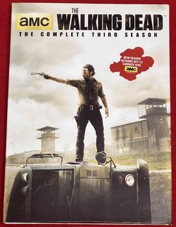 The Walking Dead 3rd Season DVDS 