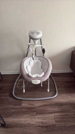 Gracie duetconnect deluxe multi-direction baby swing and bouncer manual