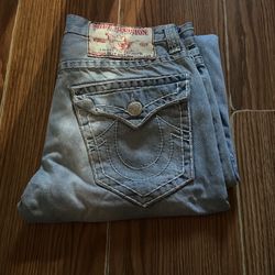 Size 34 Big T True Religion Billy Bootcut Jean