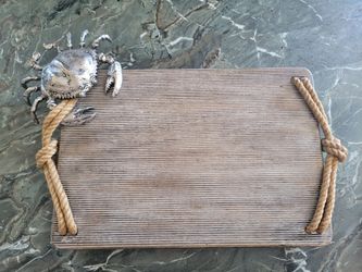 Crab & Rope Cutting Board Display
