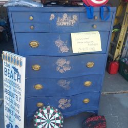 1920s vintage dresser partially restored