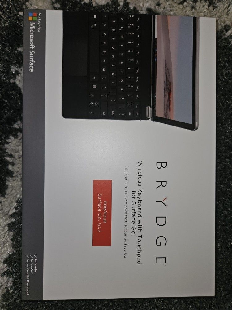 Brydge 10.5 Go+ Wireless Keyboard with Precision Touchpad