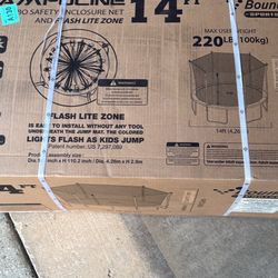 Bounce Pro 14ft Trampoline with Flash Lite Zone