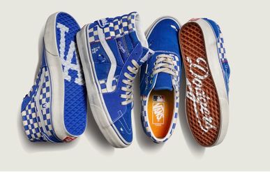 Vans Dodgers collab shoes