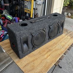 6” Dual-Speaker Box – Works Great