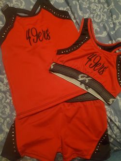 49ers 3 Piece WarmUp/work Out Set 