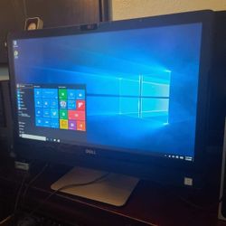 Excellent 27 inch Dell Desktop Computer Touchscreen With Intel Core i5 Proccesor With Programs
