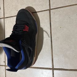Black And Blue 4s Size 14
