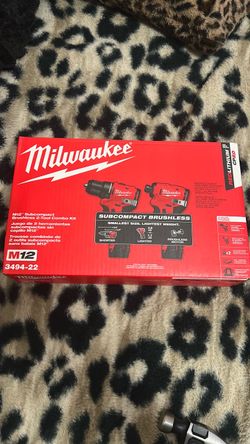 M12 subcompact brushless 2-tool combo kit