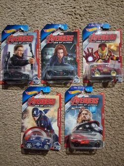 Avengers hot wheels
