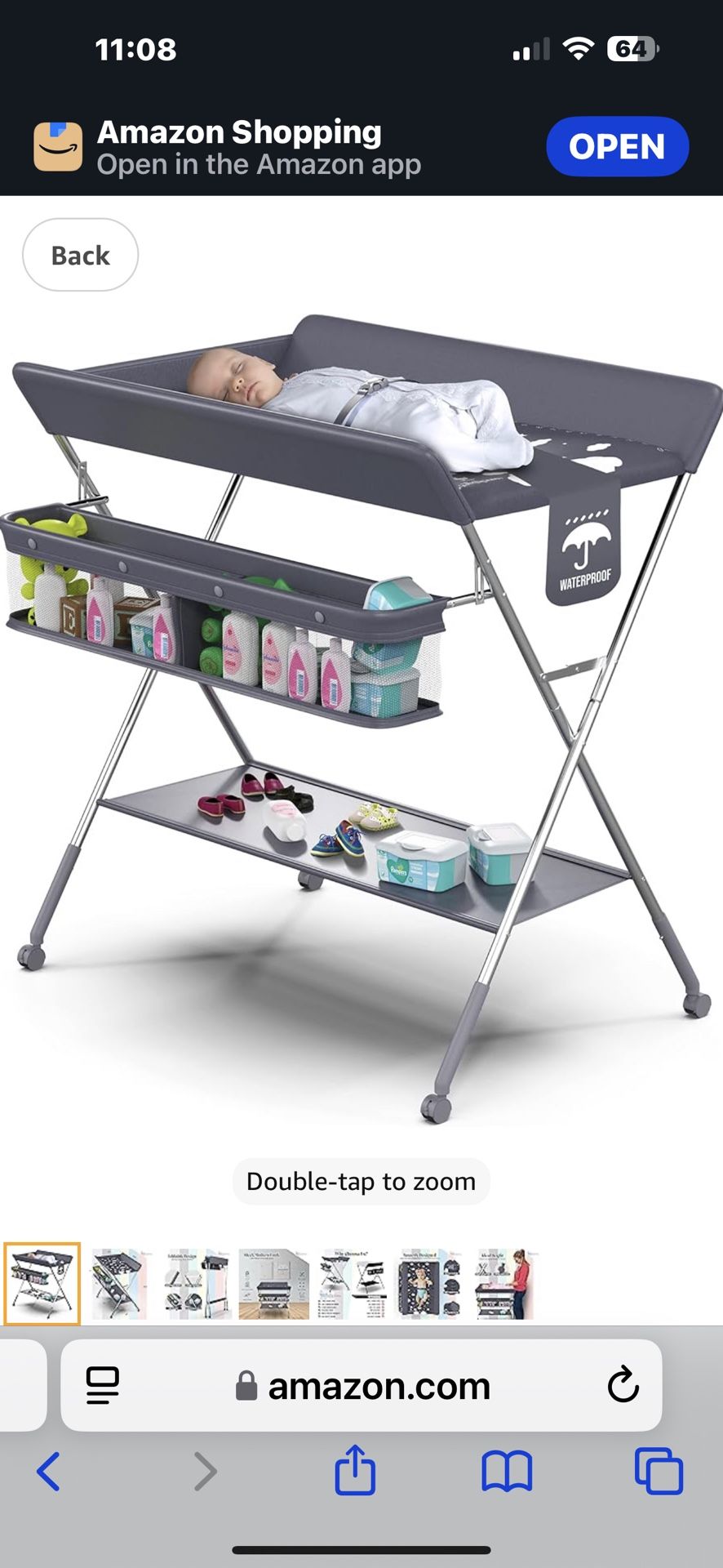 74 - BabyLicious Portable Changing Table