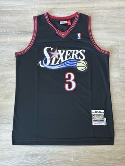 Philadelphia 76ers Souvenir Allen Iverson #3 Black Jersey XXL