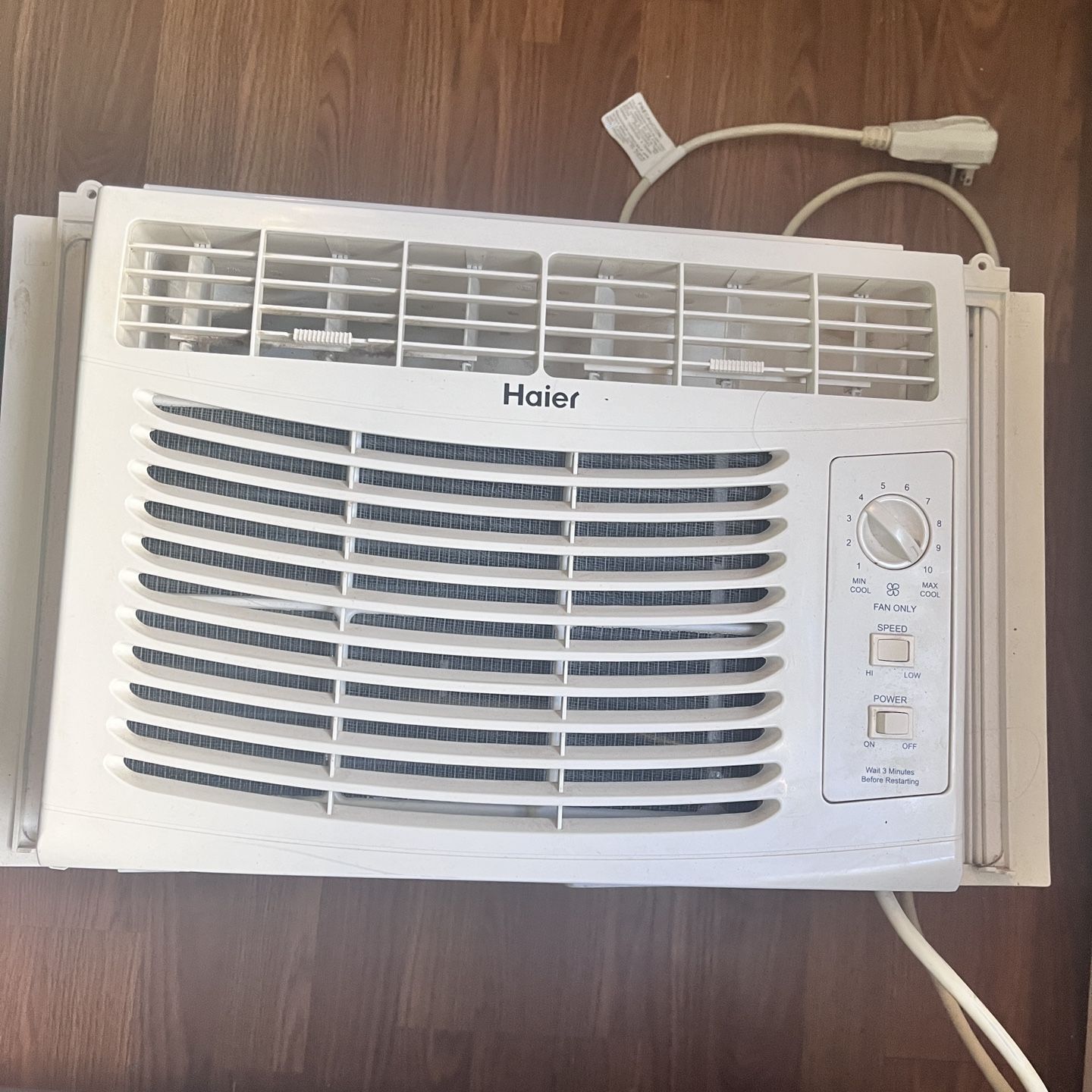 Haier Window Air Conditioner, Barely Used, Great Condition